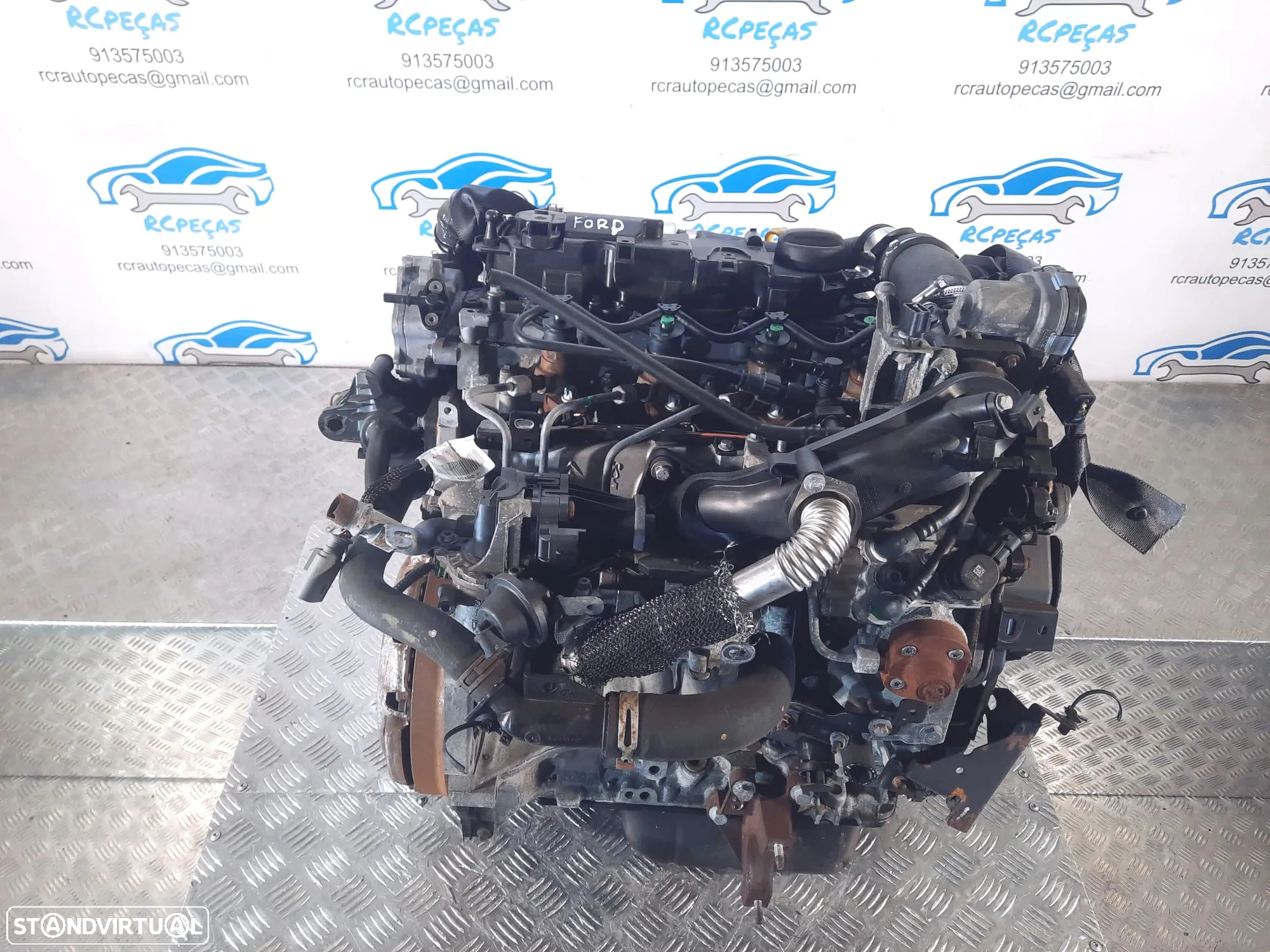 MOTOR COMPLETO 1.4 TDCI 8V 70CV KVJA FORD FIESTA V 5 MK5 FIESTA VI 6 MK6 MOTOR ARRANQUE BIMASSA ALTERNADOR COMPRESSOR AR CONDICIONADO BOMBA DIRECAO DIREÇÃO TURBO INJETOR INJETORES - 9