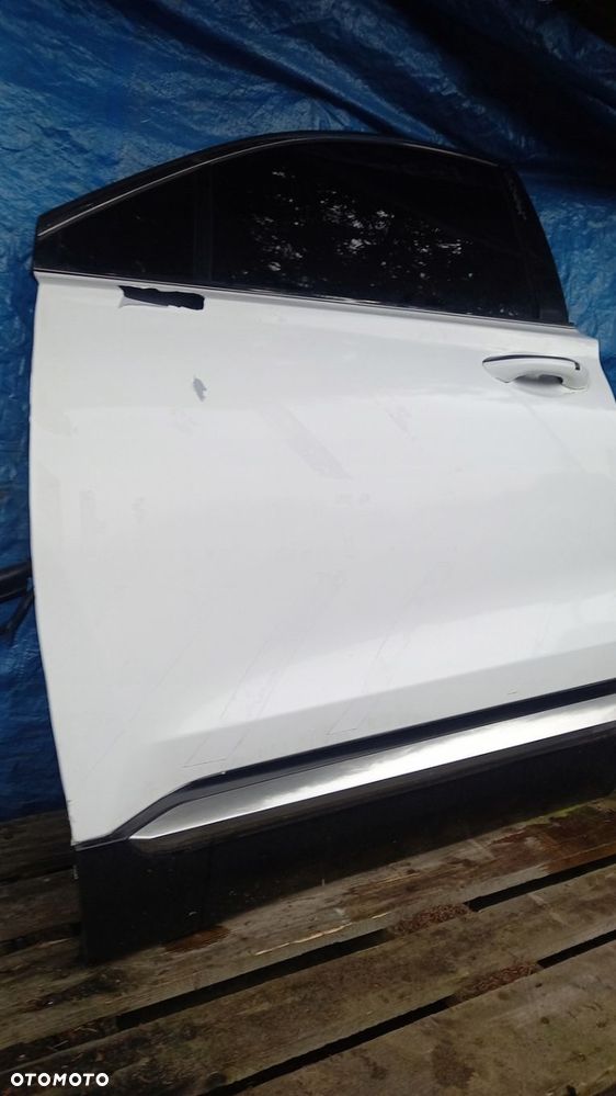 DRZWI PRZÓD PRZEDNIE LEWE PRAWE HYUNDAI SANTA FE IV BIAŁA PERŁA KOMPLETNE - 3