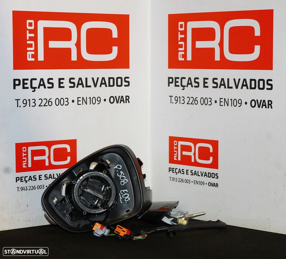 ESPELHO RETROVISOR ESQUERDO PEUGEOT 508 - 1
