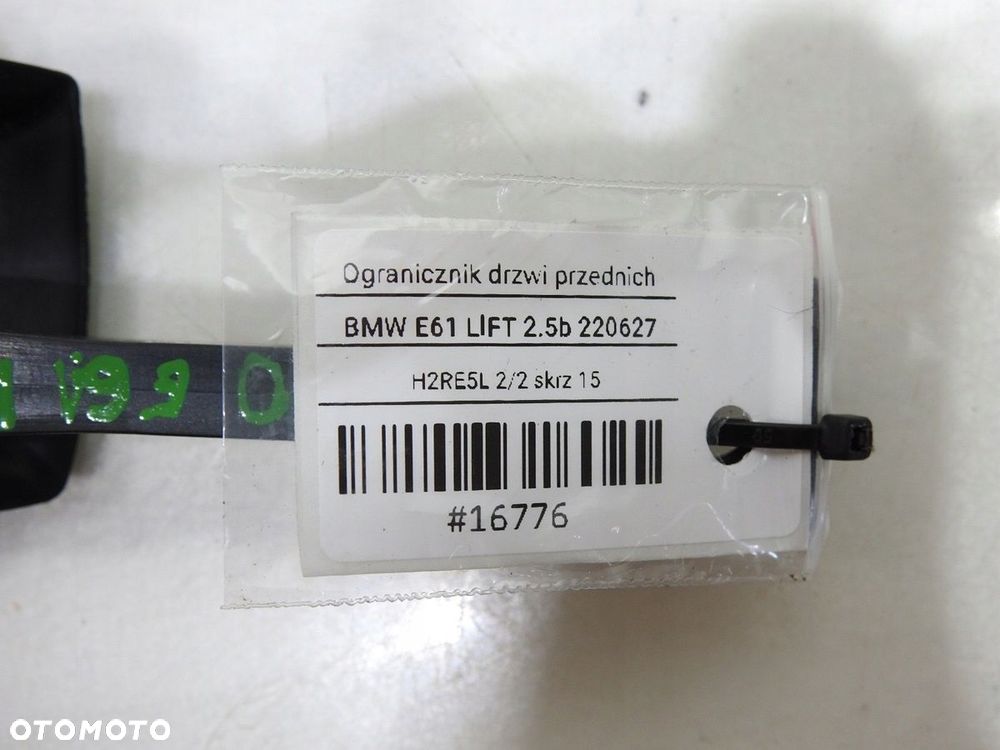 OGRANICZNIK DRZWI PRZÓD BMW E60 E61 LIFT 7176804 - 7