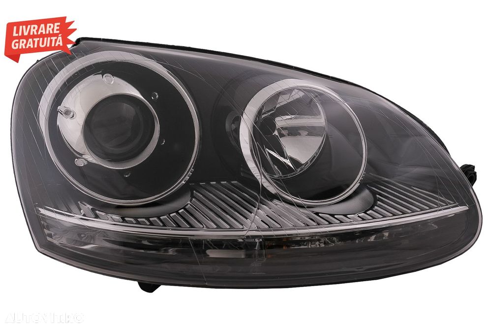 Faruri VW Golf 5 V Mk5 (2003-2007) Jetta (2005-2010) GTI R32 Chrome Edition- livrare gratuita - 2