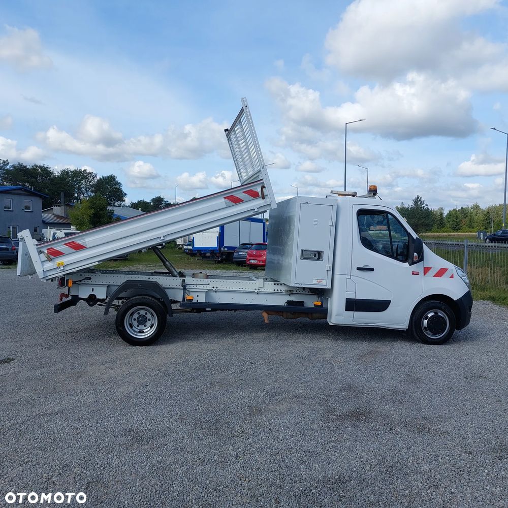 Renault Master/ wywrotka aluminiowa/ kamera cofania/ gwarantowany przebieg/klima/ hak/ Francja - 4