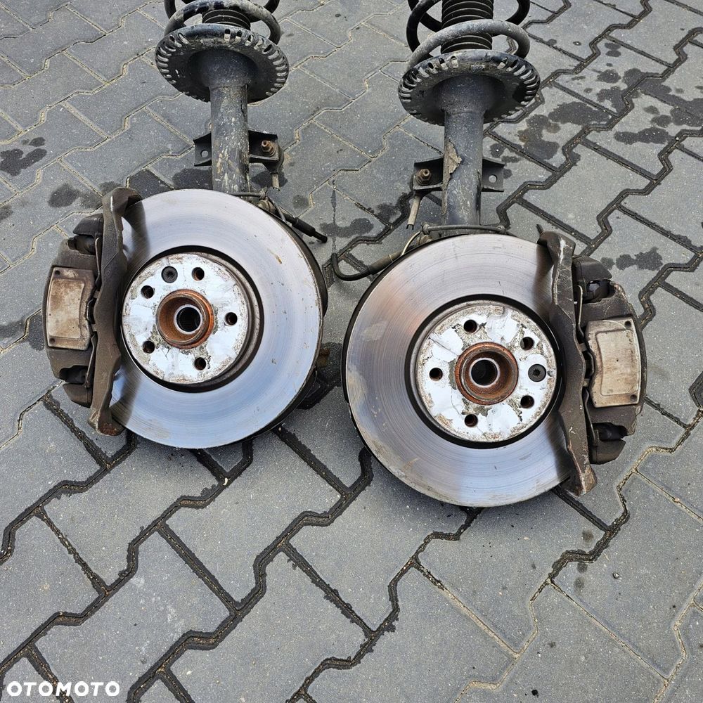 VW T5 LIFT T6 2.0 BiTDI zacisk zaciski tarcze hamulcowe klocki przód SWAP - 1