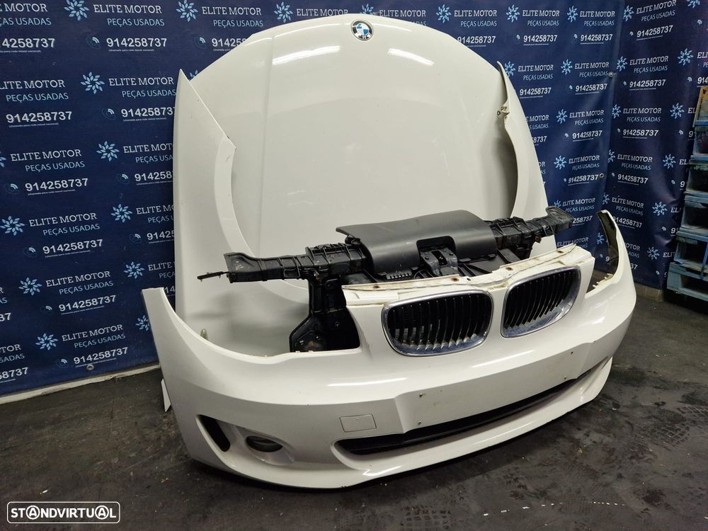 Frente completa usada BMW SERIE 1 LCI E88 E82 CABRIO COUPE 118D capot parachoques oticas guardalamas - 2