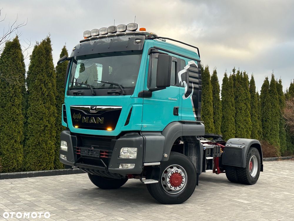 MAN / TGS / 18.510 / 4x4 / STAŁY NAPĘD + REDUKTOR  / ALLROAD / - 7