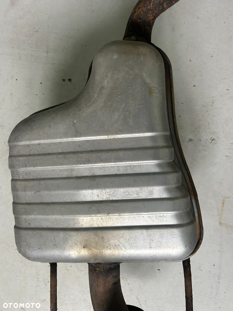 Saab 93 9-3 tłumik wydech podwójny ttid Aero tłumiki - 4