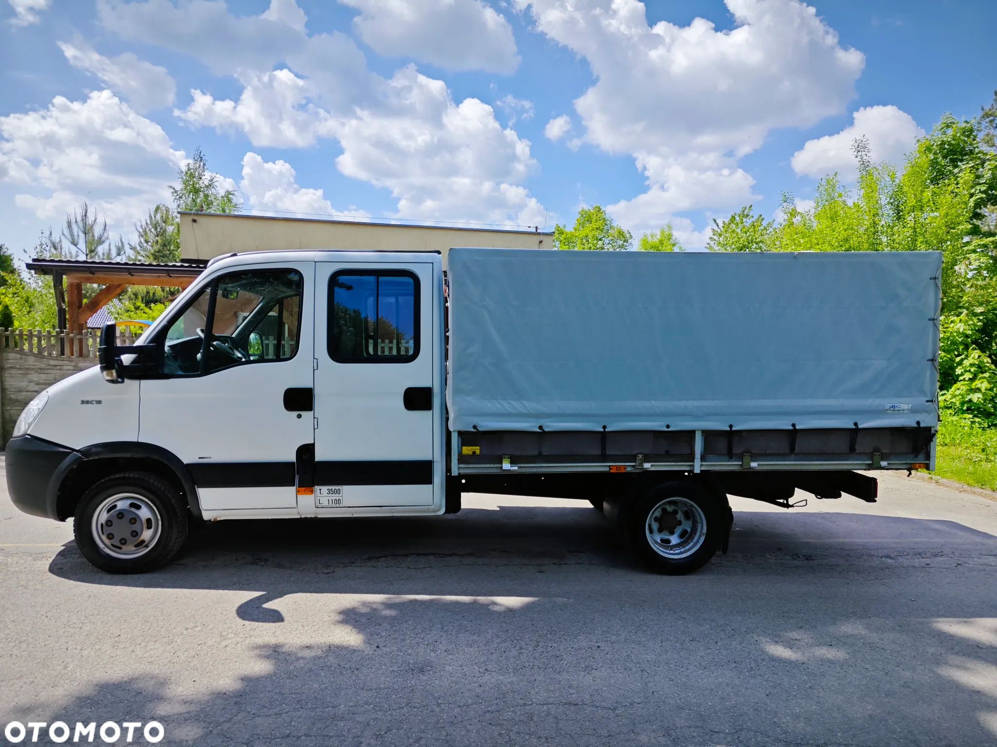 Iveco 35C15 35 C 15 121tyś przebiegu, VAT23% DOCA 7os Zarejestrowany Bliźniak, 3,5t hak - 1