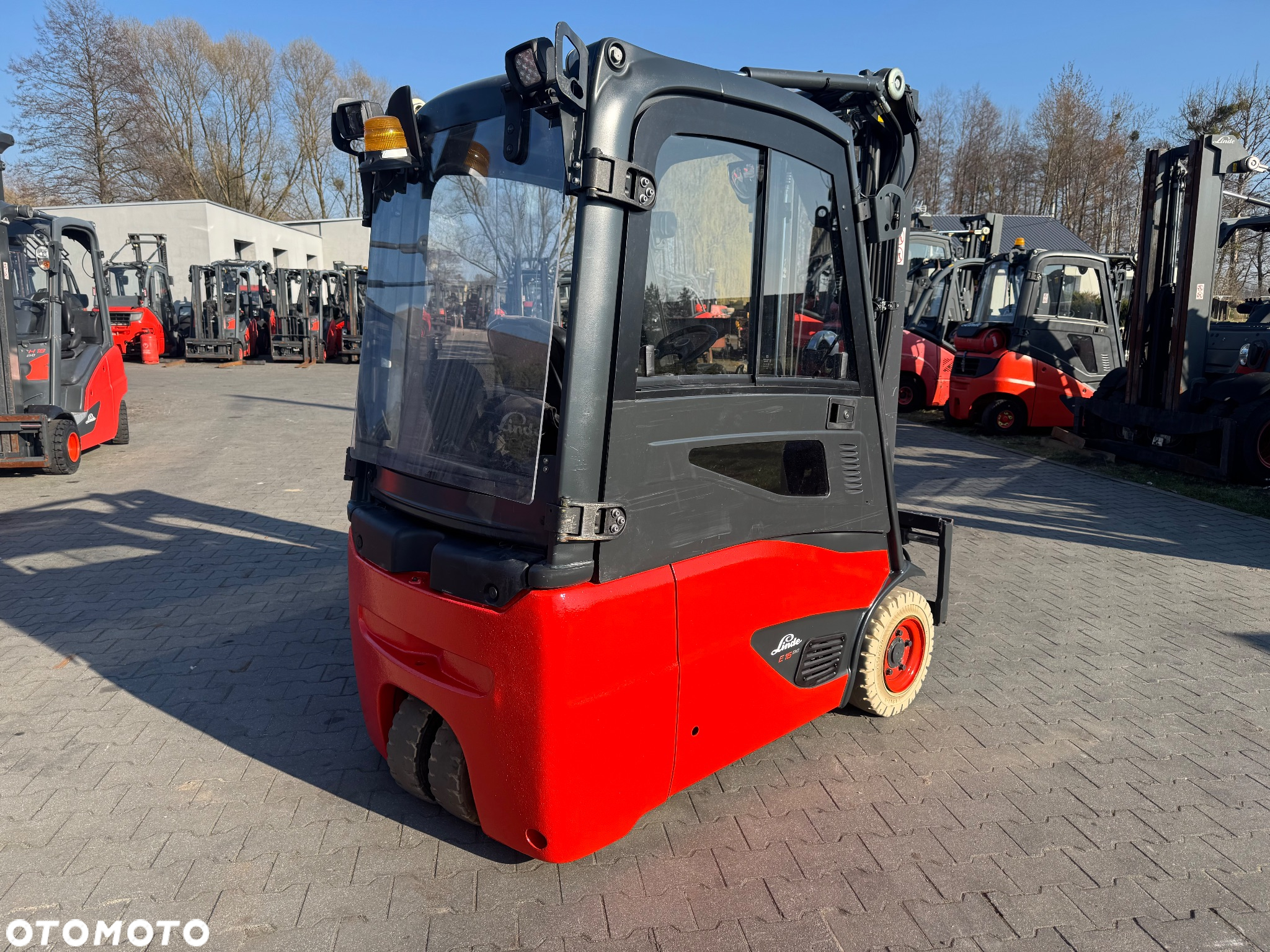 Linde Linde E16 Evo 2018 triplex kabina przesuw wolny skok h16 h18 toyot - 4