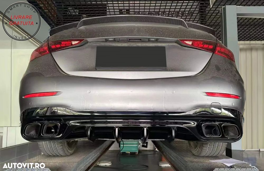 Difuzor pentru bara spate Mercedes C Class W206 S206 Sport Line (2021+) C63 Design- livrare gratuita - 13