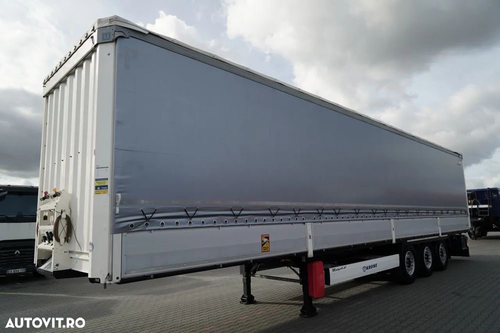 Krone CORTINĂ KRONE / LATERALĂ DE PLĂTIRE / AXĂ RIDICATĂ / SAF / STANDARD - 4