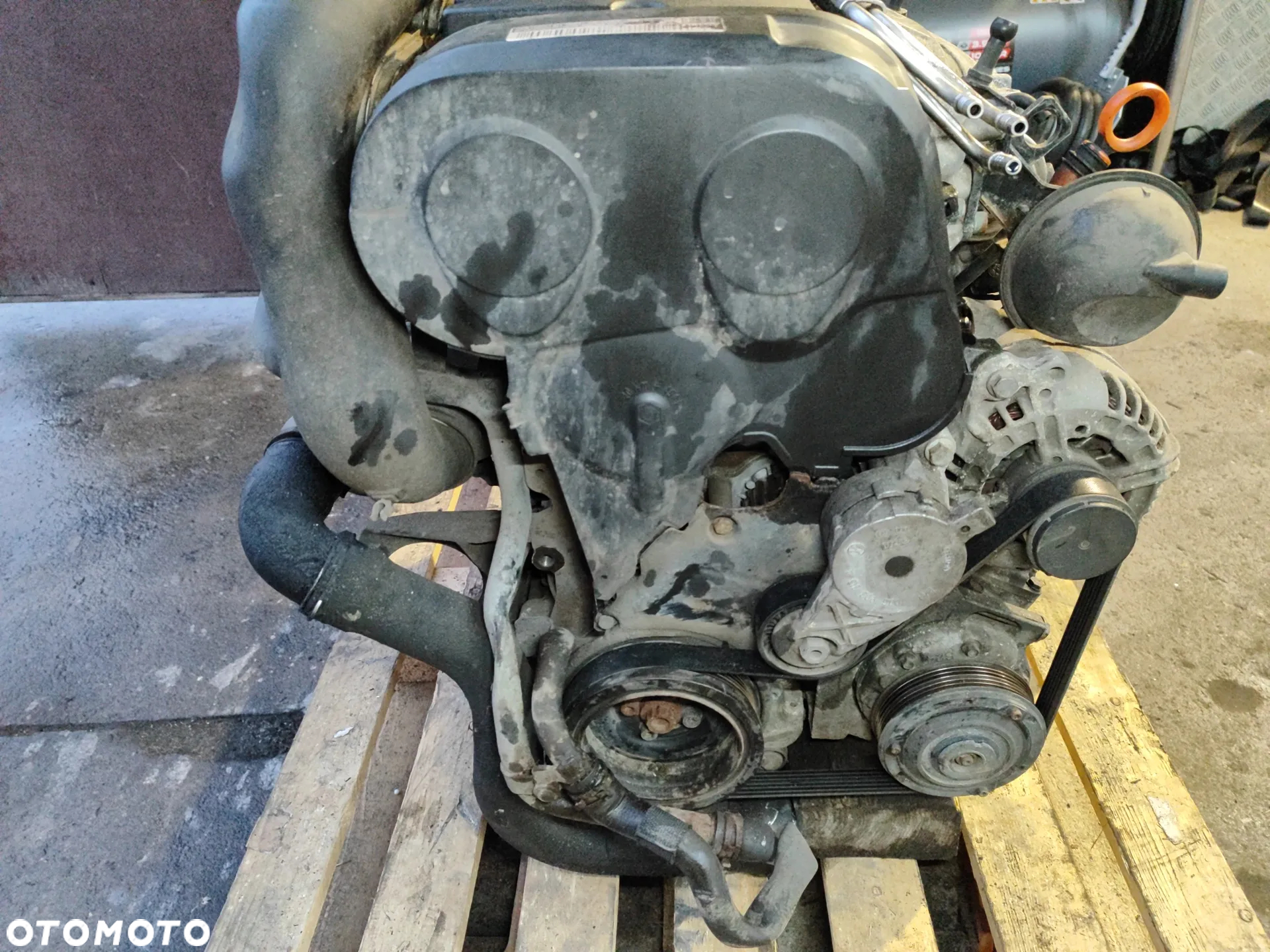 silnik kompletny 2.0 TDI AZV 136KM tak jak w aucie -Film z pracą do Volkswagen Touran I Golf V Seat Leon Audi A3 - 5