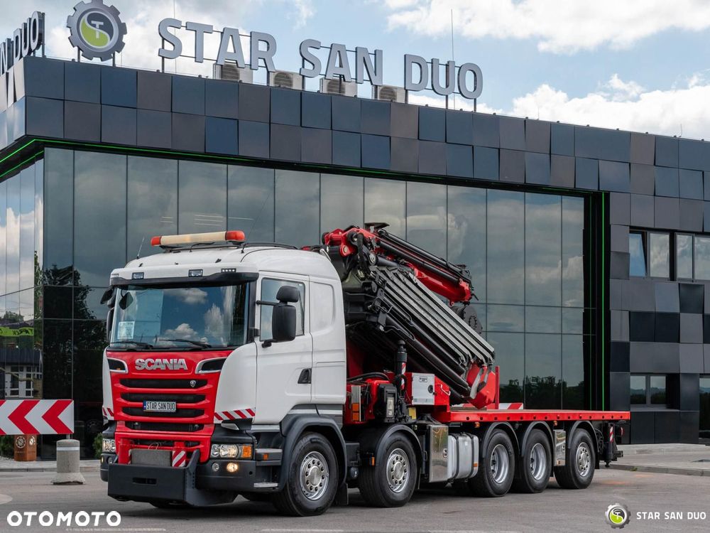 Scania R520 10x4 FASSI F2150RAL.2.28 HDS Żuraw Wciągarka - 9