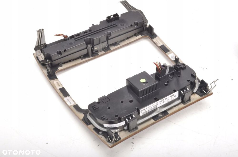 MERCEDES C W203 DEKORY LISTWY PANEL KLIMATYZACJI - 4