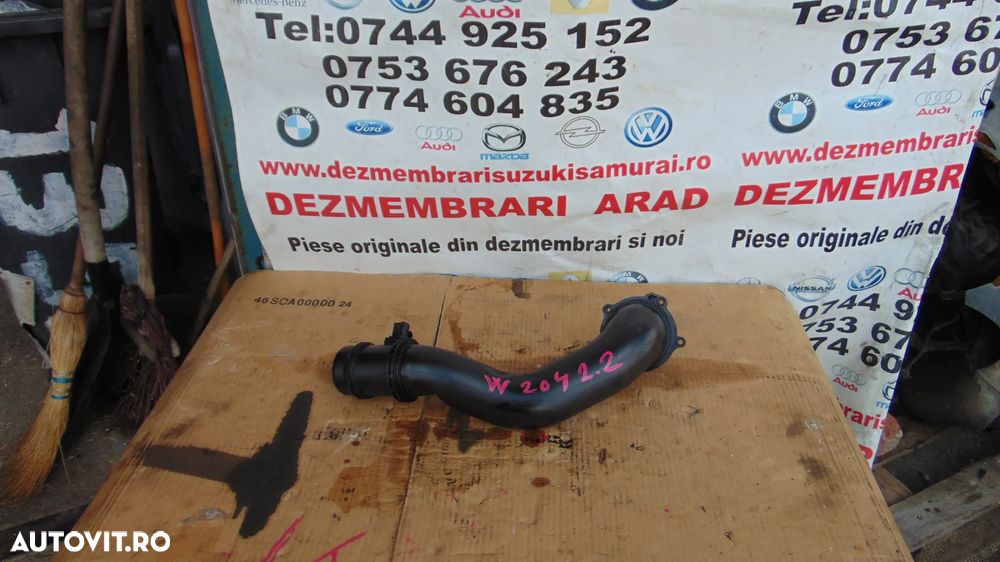 Tub intercooler Mercedes w204 c class e class w212 tub admisie aer vito w639 sprinter 2.2 - 1