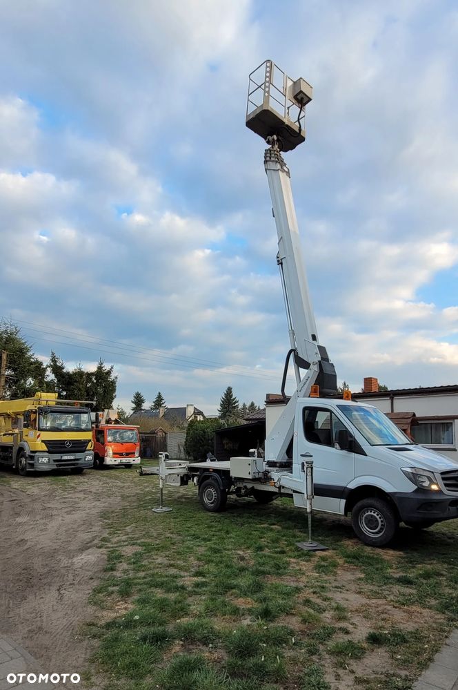 Mercedes-Benz Sprinter 229 000 netto podnośnik koszowy zwyżka 27 m Ruthmann TB 270 - 6