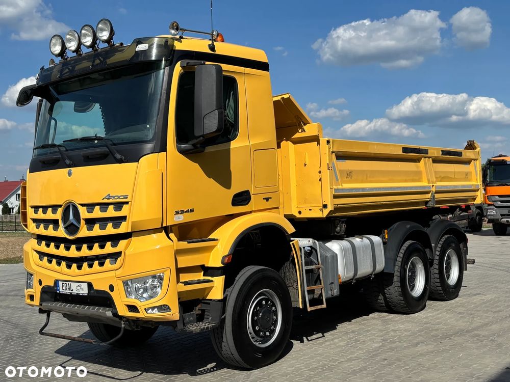 Mercedes-Benz Arocs 3345 MANUAL 6X6  Kipper Meiller 3-stronny Hydroburta stan idealny - 1