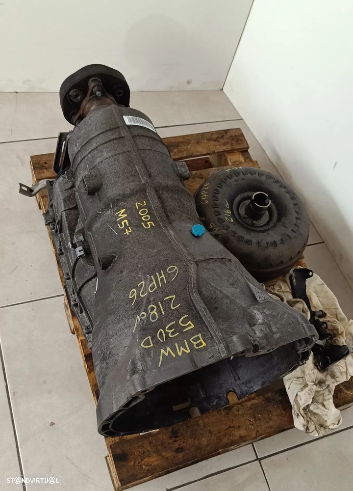 Motor m57 Bmw 530D 218cv bloco ferro E60 306D2 caixa velocidades ZF 6HP26 245KM - 10