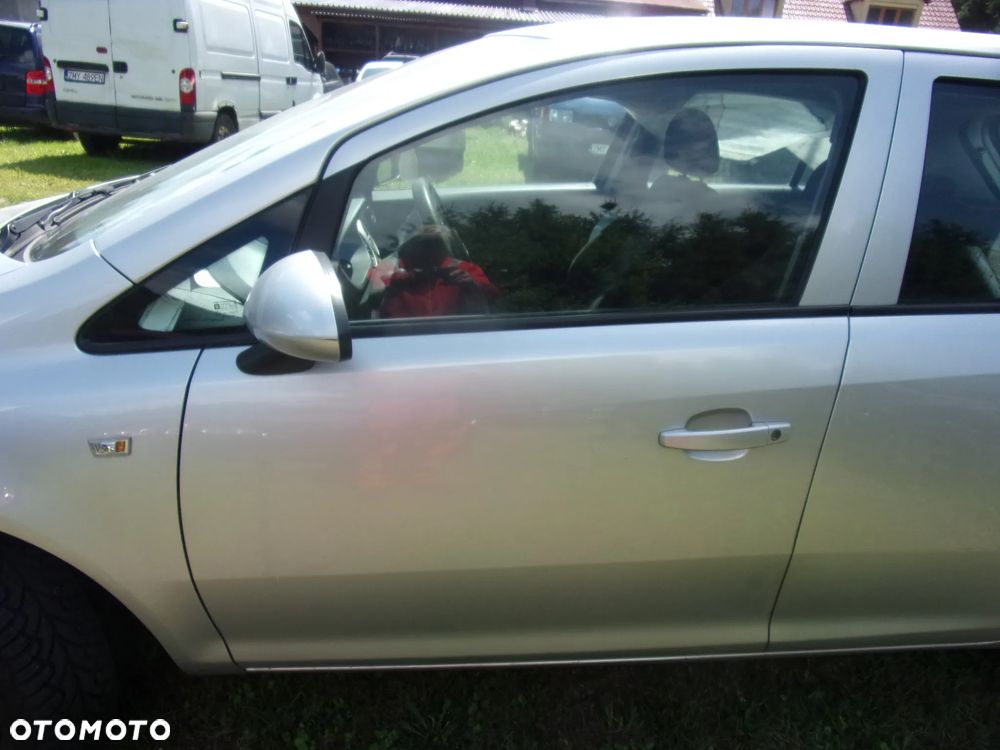 OPEL CORSA D zderzak maska lusterka szyby wnętrze fotele części - 4
