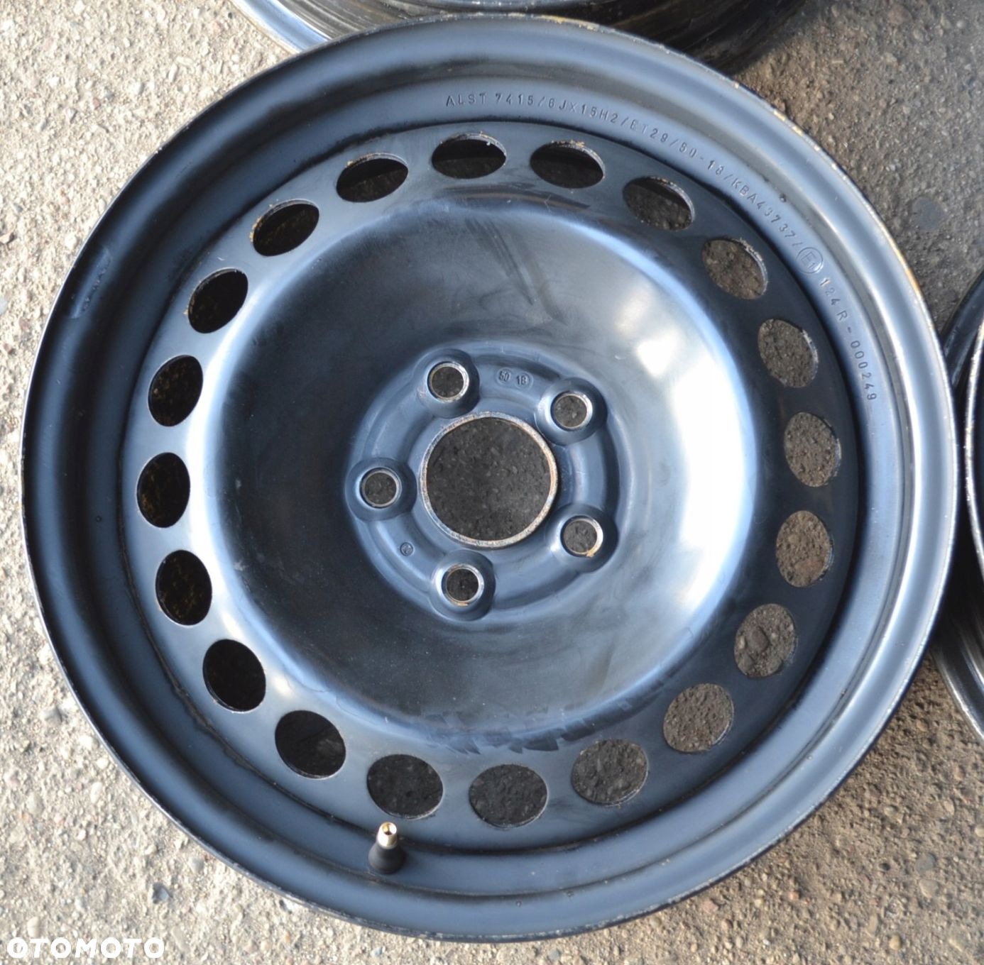 FELGI STALOWE AUDI VW SKODA SEAT 5x100 6J15 ET 29 x4szt F-336 - 7