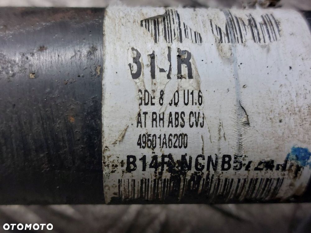 PÓŁOŚ LEWY PRAWY PRZÓD AUTOMAT CEED II 1.6 CRDI 49501A6200 49500A6200 - 7