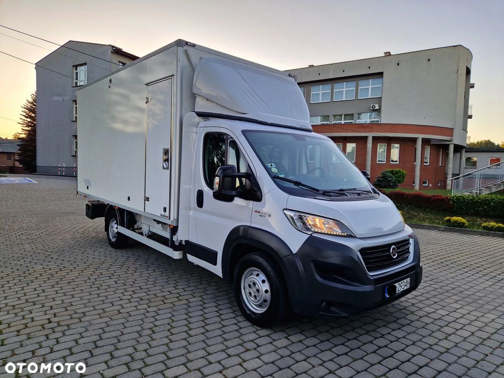 Fiat Ducato Kamper Van 2X Akumulator Webasto Łóżko - 1