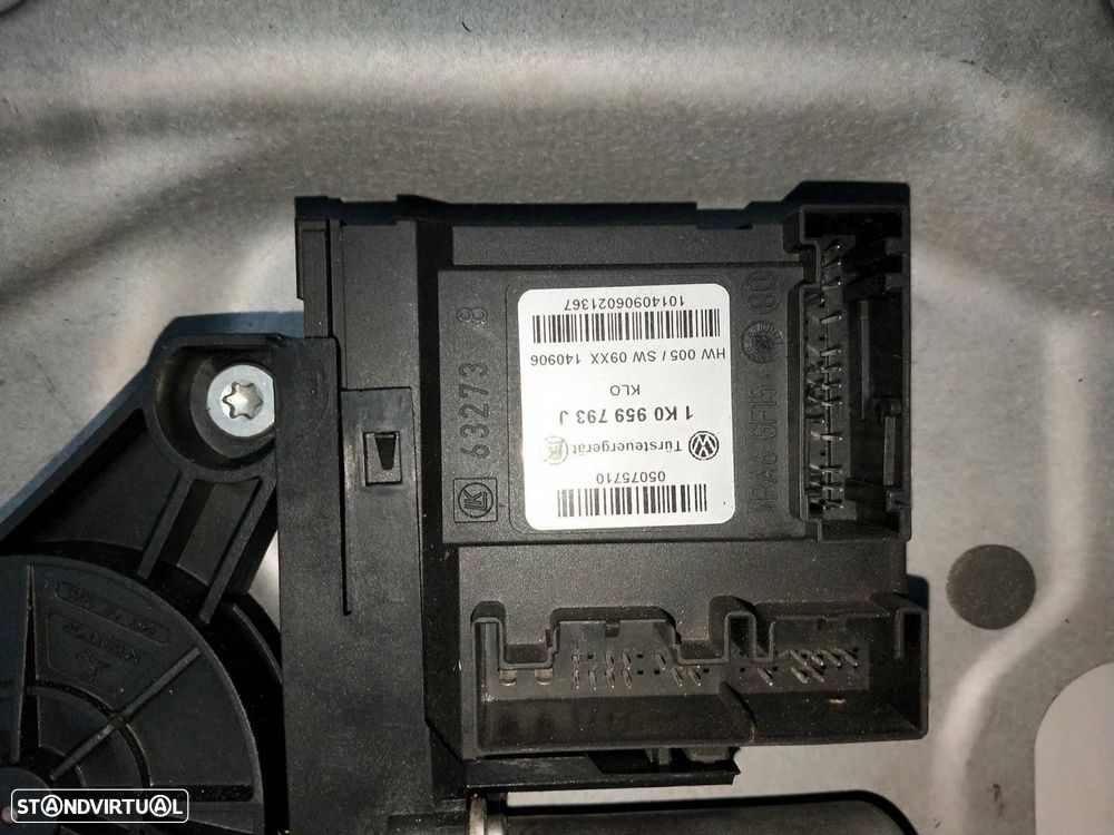 ELEVADOR DE VIDRO FRONTAL ESQUERDO VOLKSWAGEN CADDY III FURGÃO 2006 -1T0959701 - 11