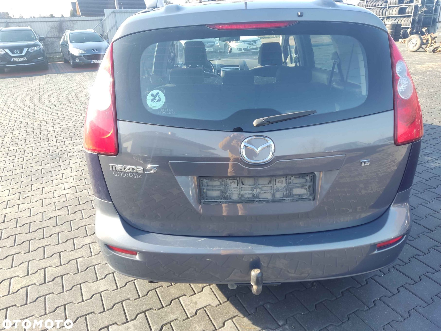 KOMPLETNY TYŁ KLAPA ZDERZAK MAZDA 5 I CR 05-07r 32S - 1