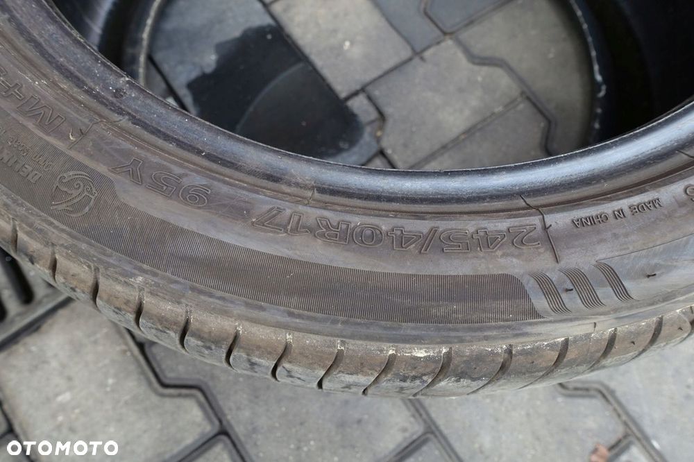 2 opony letnie Delinte DS2 245/45/17 2024r bieżnik 7-8mm - 7