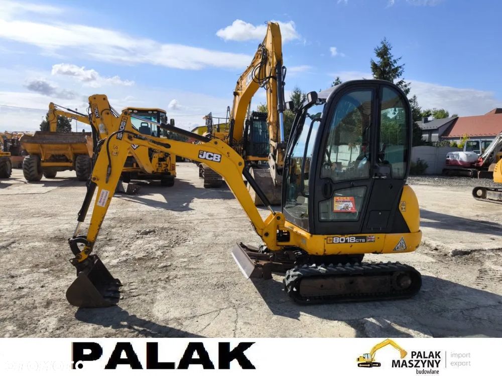 JCB Mini koparka JCB  8018   , 2016 rok - 2