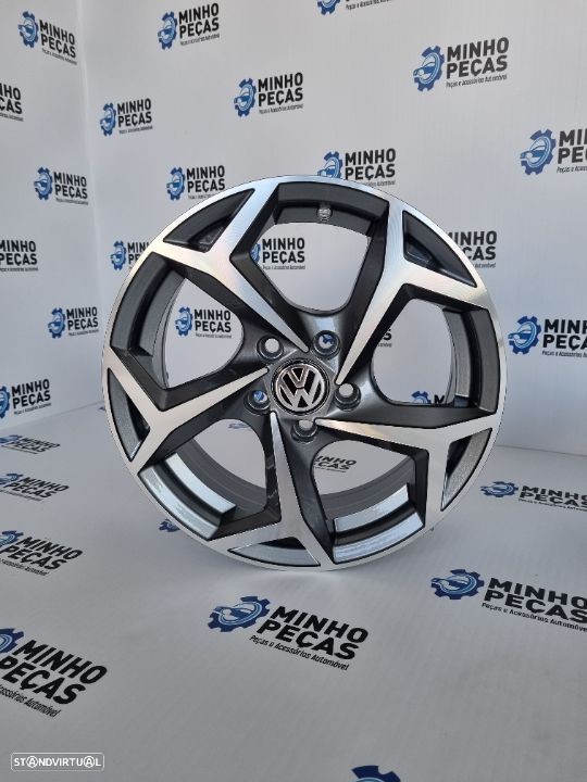 Jantes Vw Polo R-Line em 15 (5x100) GunMetal - 8