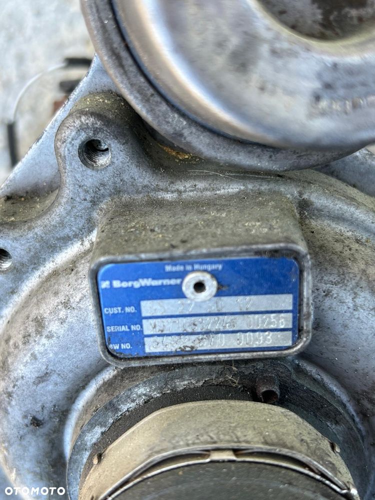 Turbosprężarka turbina Fiat Doblo II 2.0 OM 55225012  54399700093 - 5