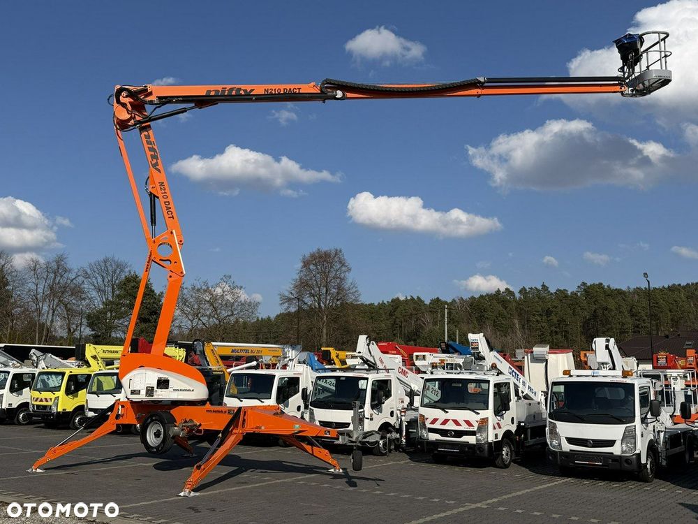 Nifty NL 210 DACT 21m Podnośnik koszowy Zwyżka na przyczepie - 2
