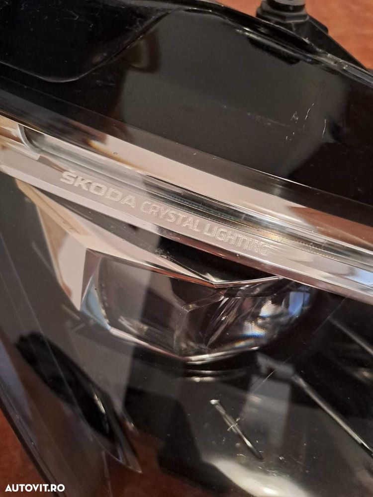 Far dreapta original full led Skoda Scala an 2019-2024 cod 657941016A - 5