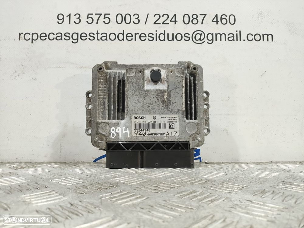 Centralina ECU Motor Bosch Alfa Romeo Giulietta 940 2.0 JTDM Original - 3