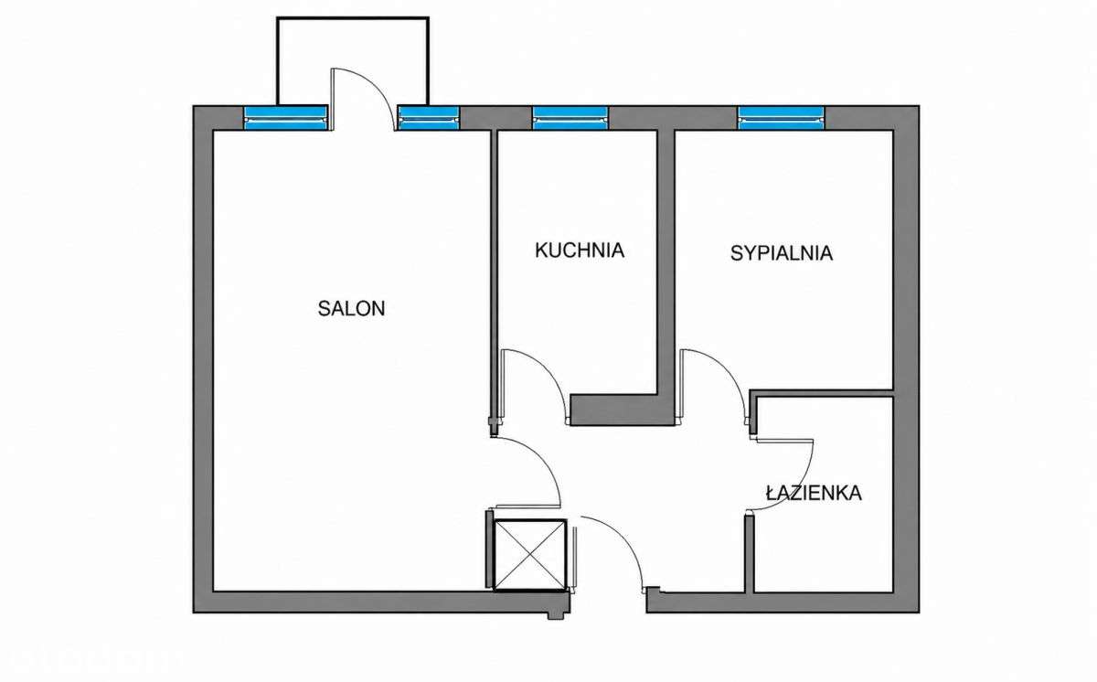 Metro/ grunty uregulowane/ piwnica/ balkon