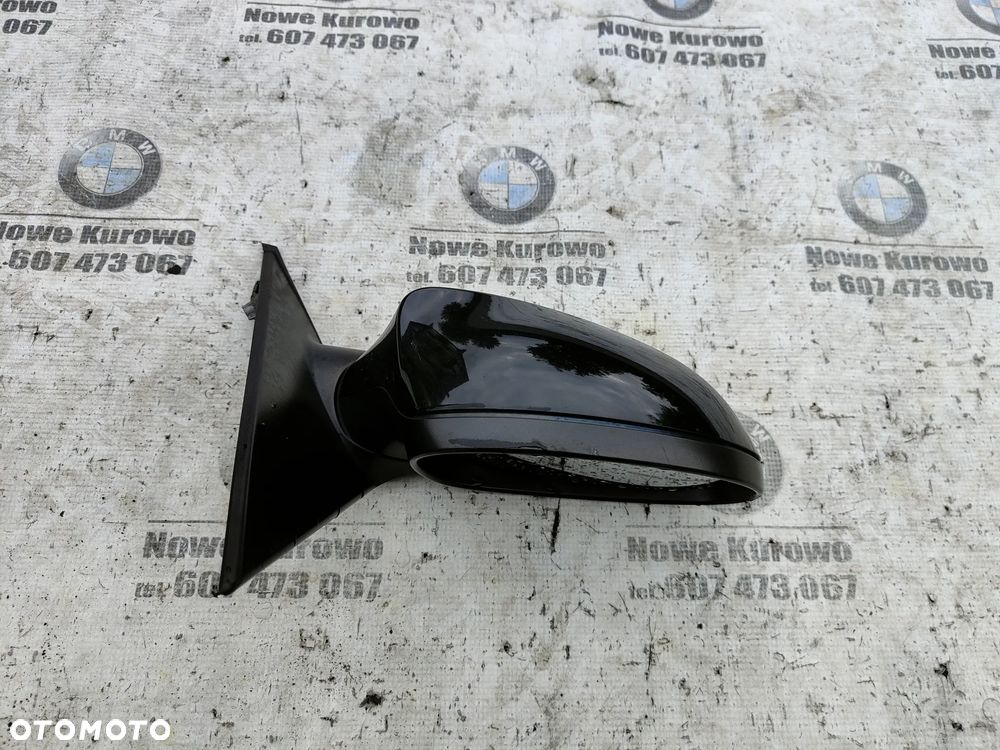 BMW E87 LCI Lifting Luterko prawe Black Sapphire 3 Piny EUROPA Składane