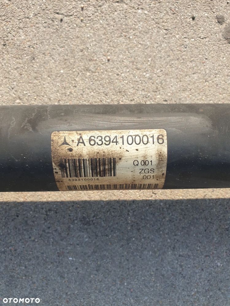 Wał Napędowy Mercedes Vito Viano W639 Lift A6394100016 - 4