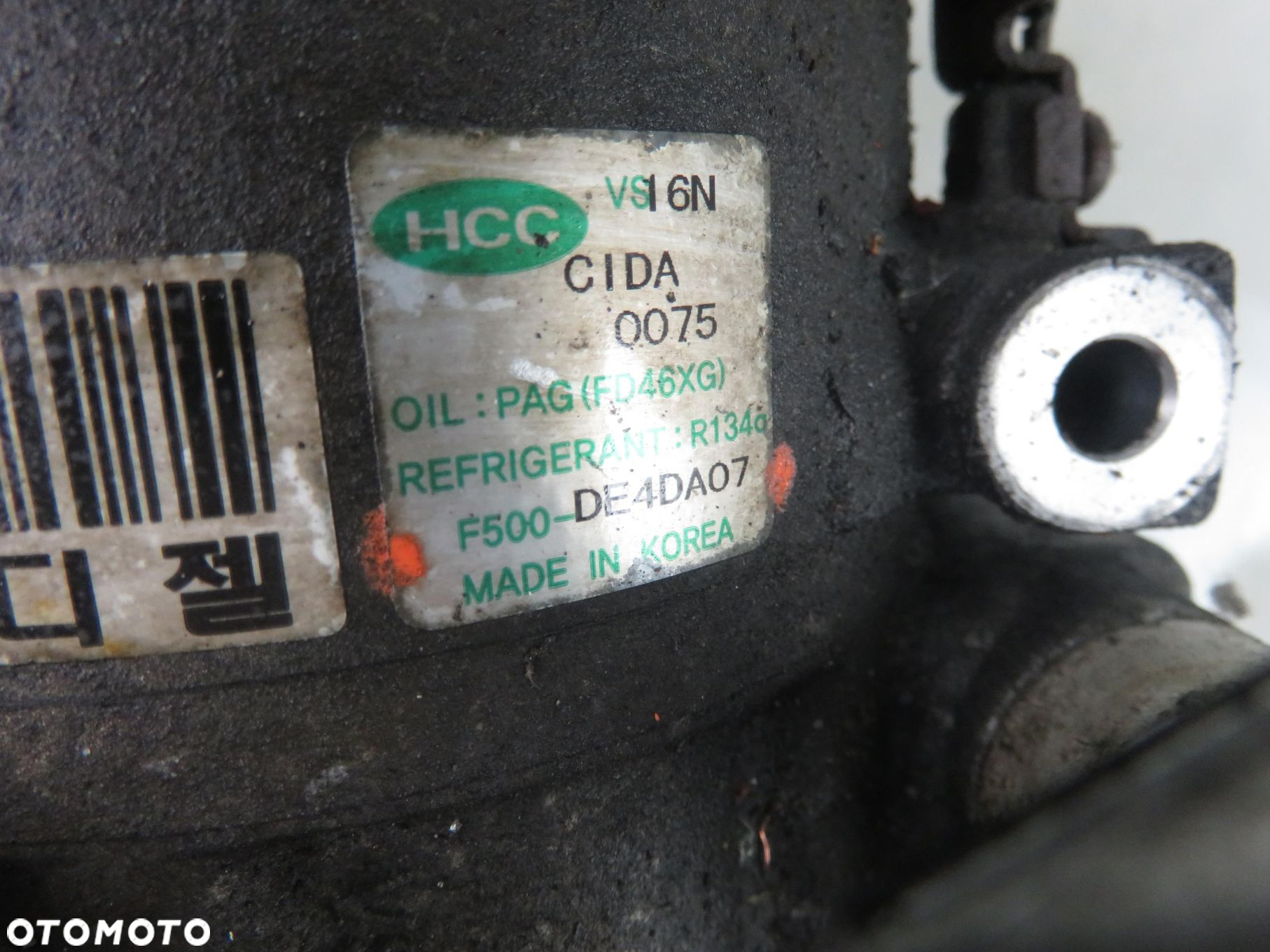 KOMPRESOR KLIMATYZACJI HYUNDAI MATRIX 1.5 CRDi  DE4DA07 - 7