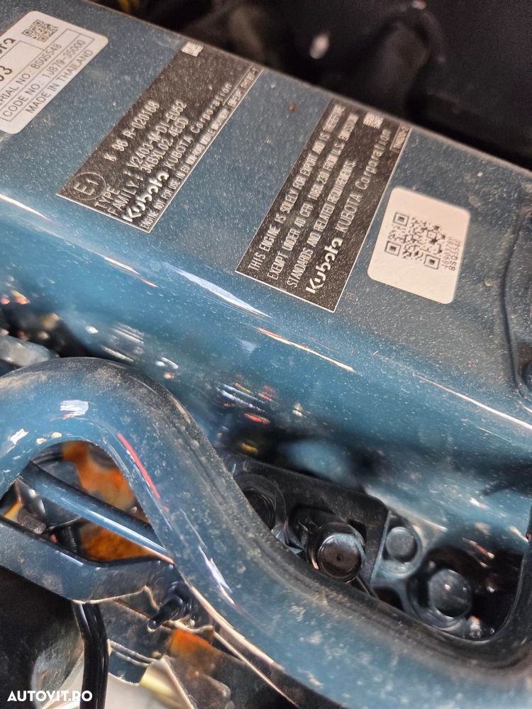 Bobcat S510, NOU 2025, ridica 810kg la 2,7t, ANVELOPE PLINE, Aer conditionat, usa cabina, motor Kubota 50CP, sist hidraulic suplimentar, cupa 1mc, furci, posibilitate leasing 5 ani-PROMOTIE 41.900 EUR+Tva - 29