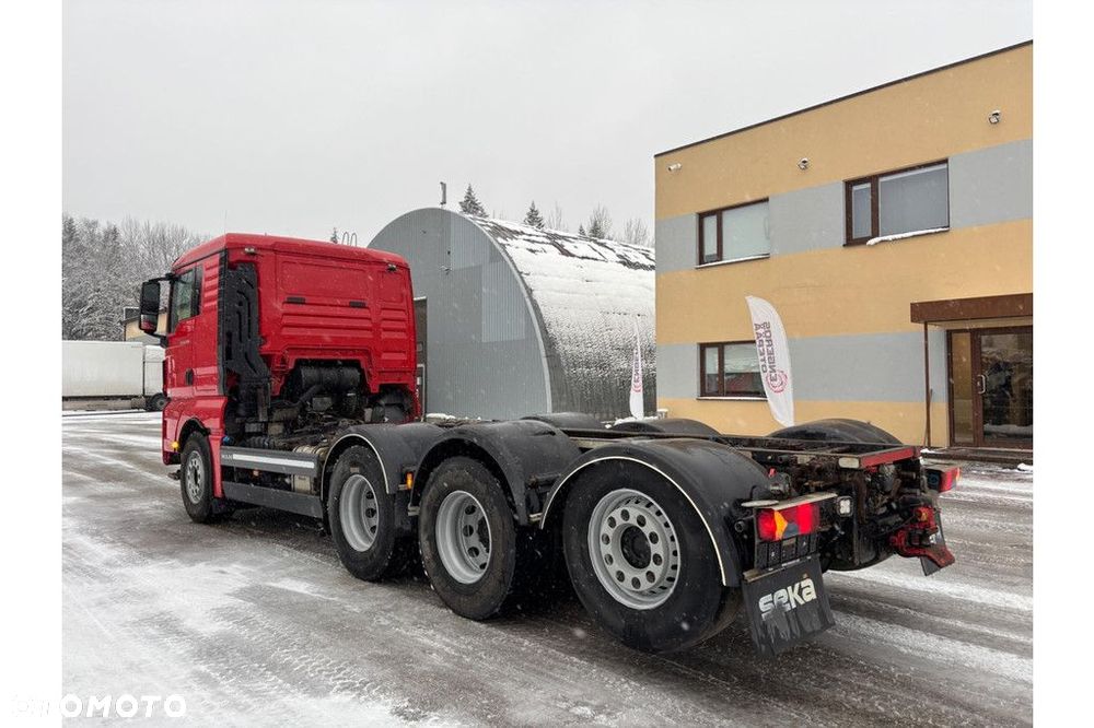 MAN TGX 35.580 8x4*4 EURO6 + RETARDER + HYDRAULICS - 8