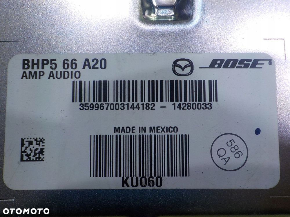 MAZDA 3 BM III 2.2 D 15r SEDAN 4D wzmacniacz BHP566A20 - 14