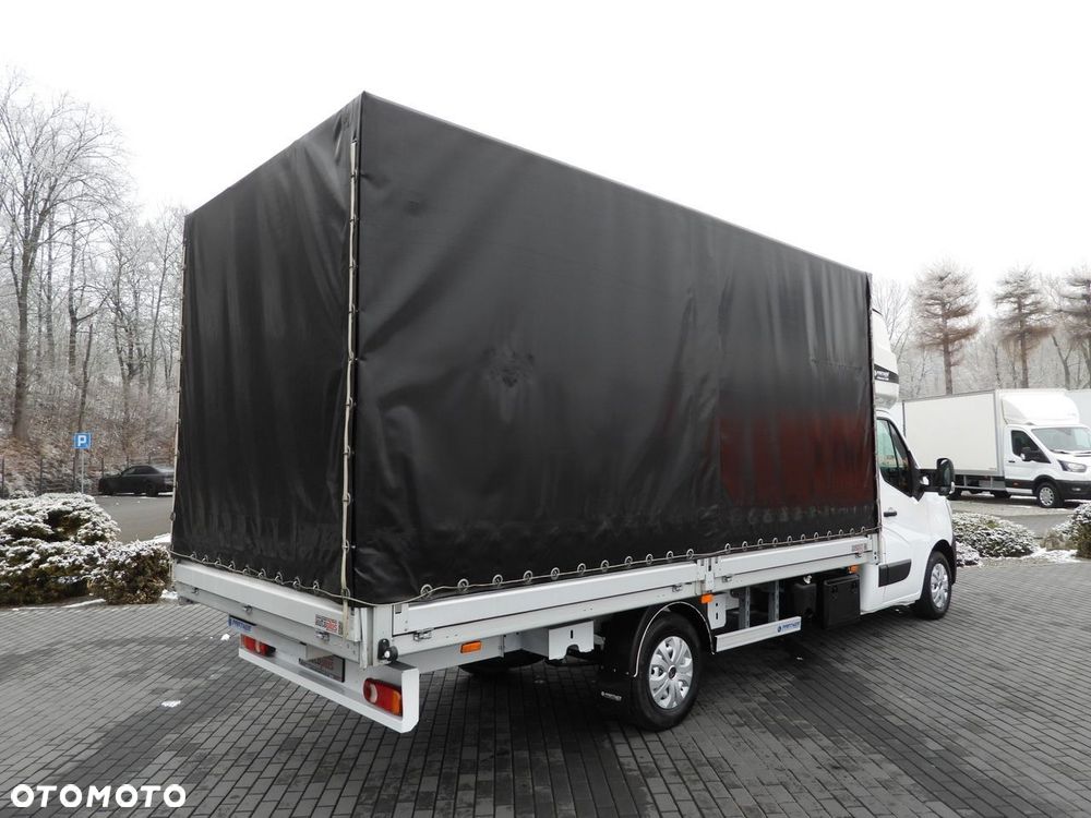 Renault MASTER PLANDEKA 10 PALET TEMPOMAT LEDY PNEUMATYKA KLIMATYZACJA  165KM - 4
