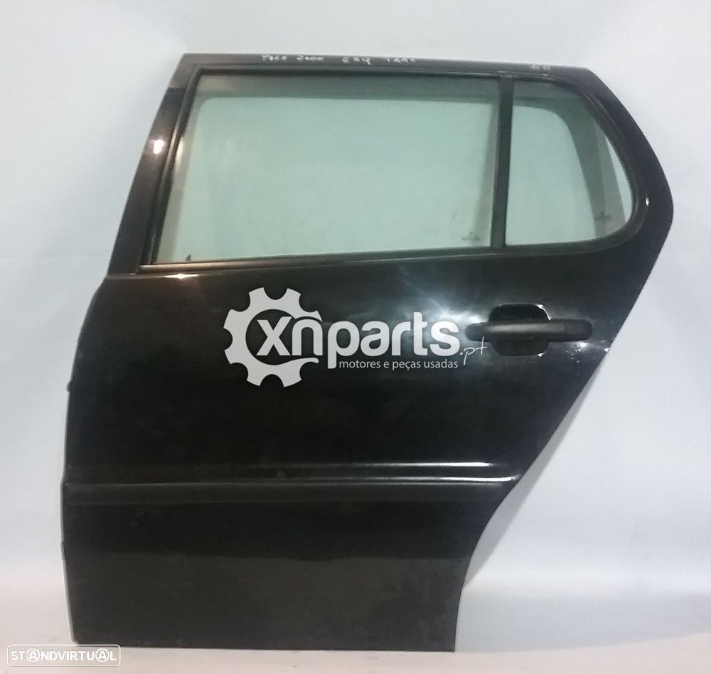 Porta Esq Trás VW POLO (6N2) 1999 - 2001 Preto Usado - 1