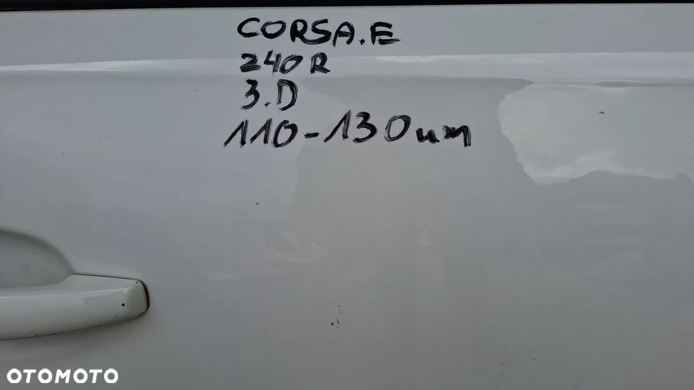 Drzwi przednie Przód PRAWE KOMPLETNE Opel Corsa E 14/19 3D - 8