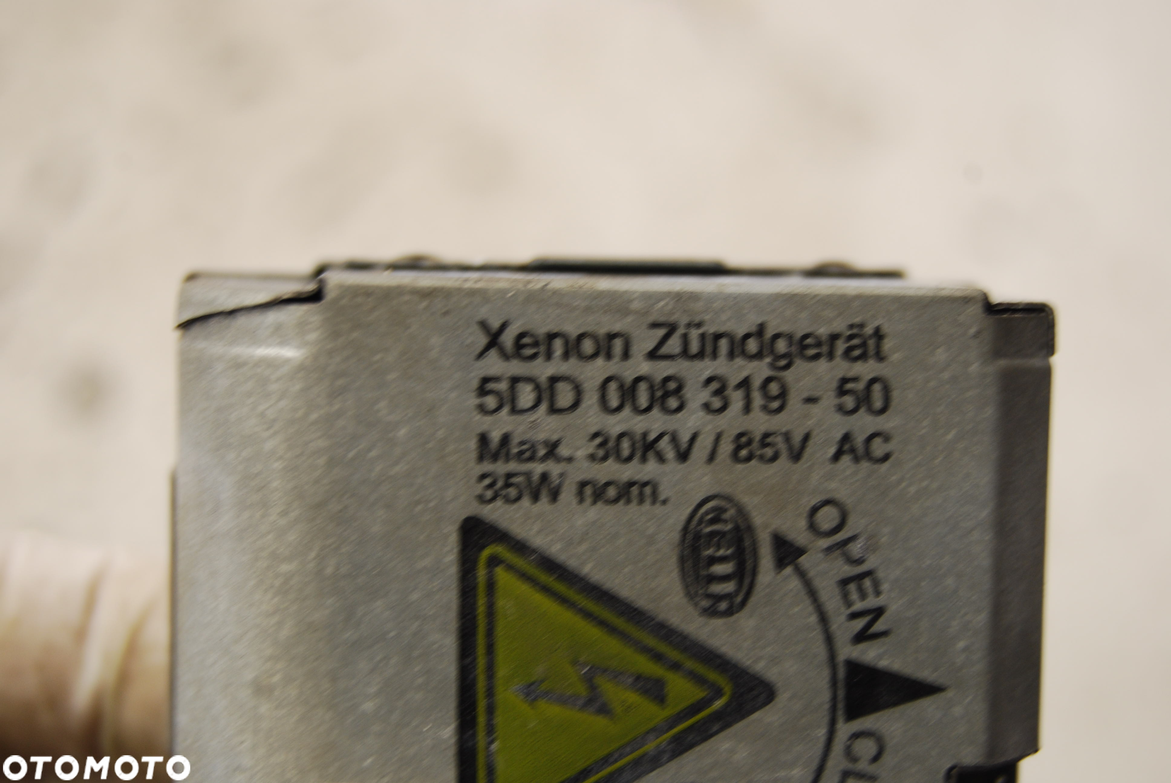 STARTER CEWKA ZAPŁONNIK ŻARNIK XENON 5DD008319-50 AUDI A6 C6 VW SEAT SKODA - 4