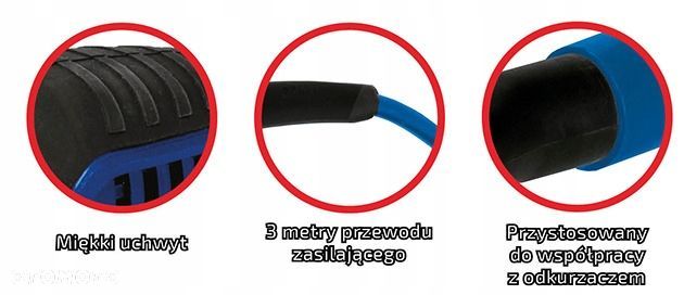 Szlifierka oscylacyjna Delta, 125W, 140x140x80mm dedra - 3