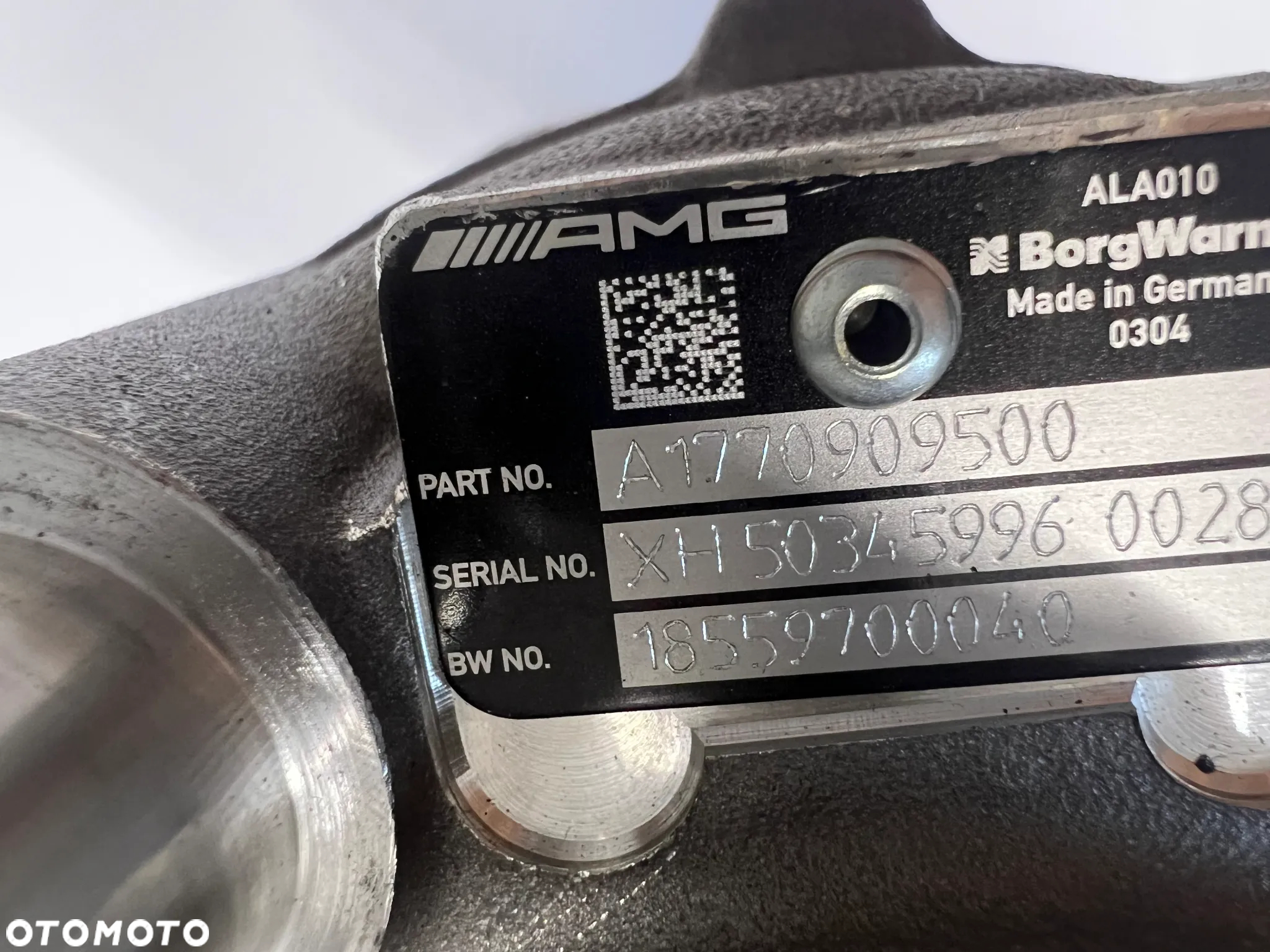 Mercedes 63 AMG turbina A1770909500 - 4