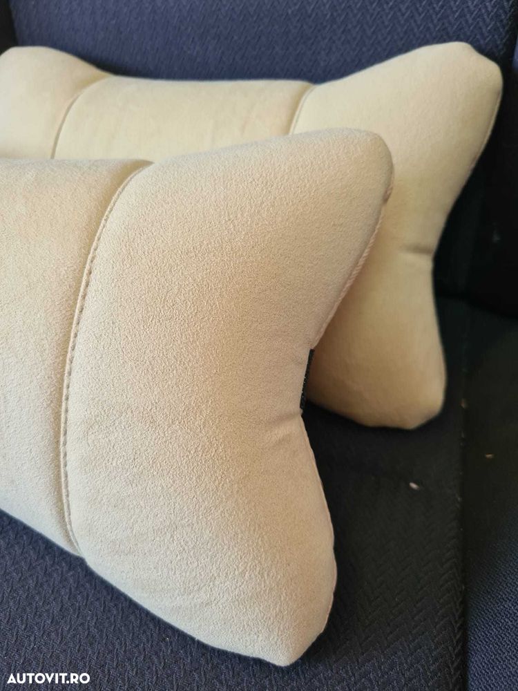 Perne tetiera auto ALCANTARA 2 buc/set CONFORT - 2