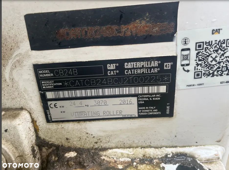 Caterpillar CAT CB 24 B cat CB24B walec drogowy - 6