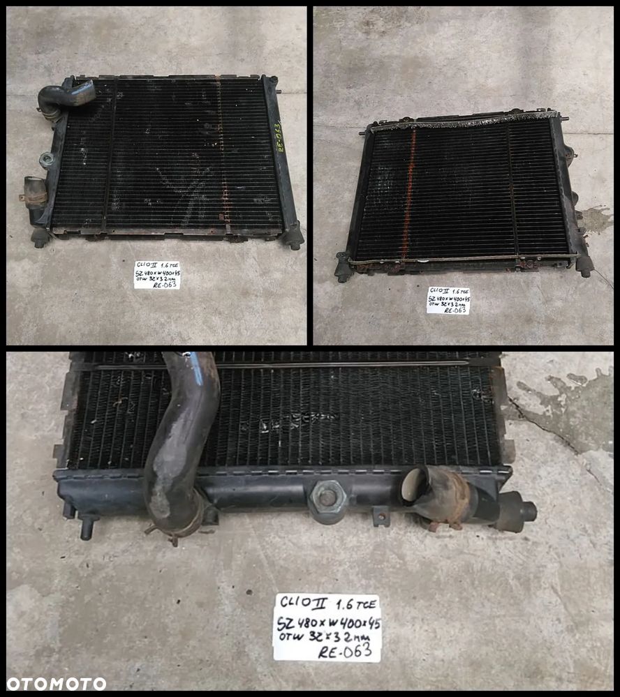 RENAULT CHŁODNICA WODY - 7